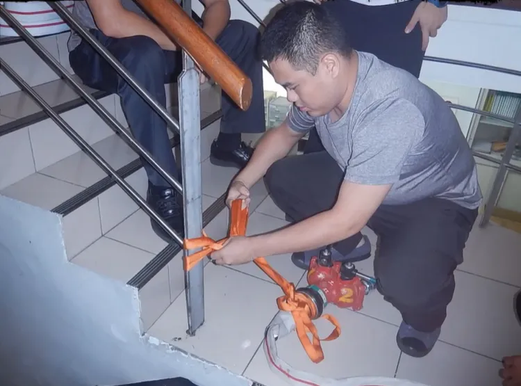 新竹縣政府消防局臉書悼念游尚樺。翻攝新竹縣政府消防局臉書