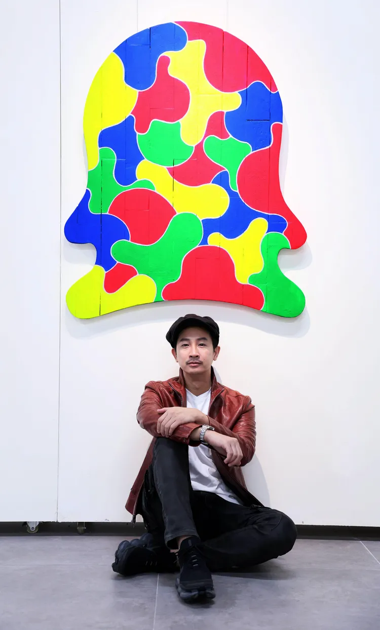 Darren邱凱偉與彩繪木工Qpee。杰威爾音樂提供