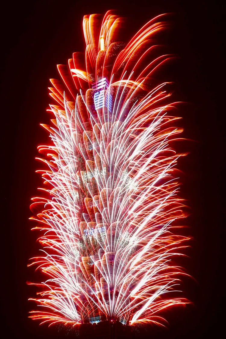 101煙火。林林攝