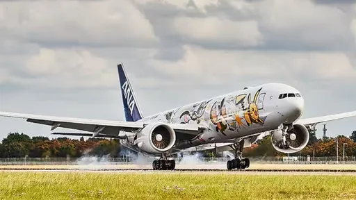 喔NO！全日空航班再出包　「飛翔皮卡丘」班機芝加哥擦撞達美航空