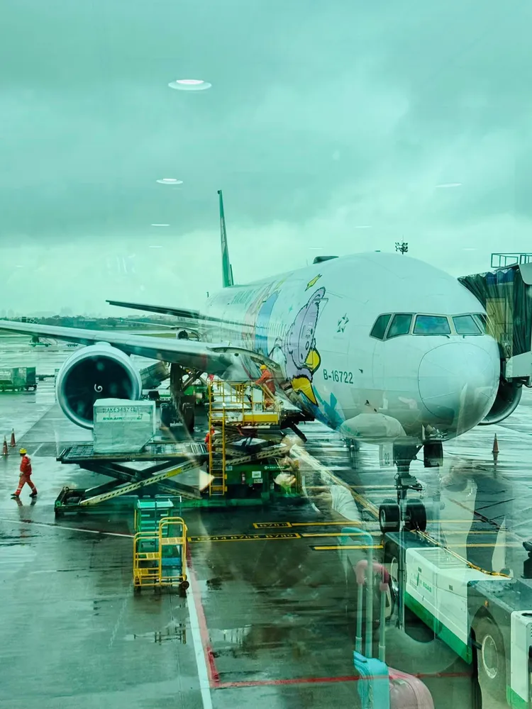 超哥證實搭機出國工作。翻攝自超哥臉書