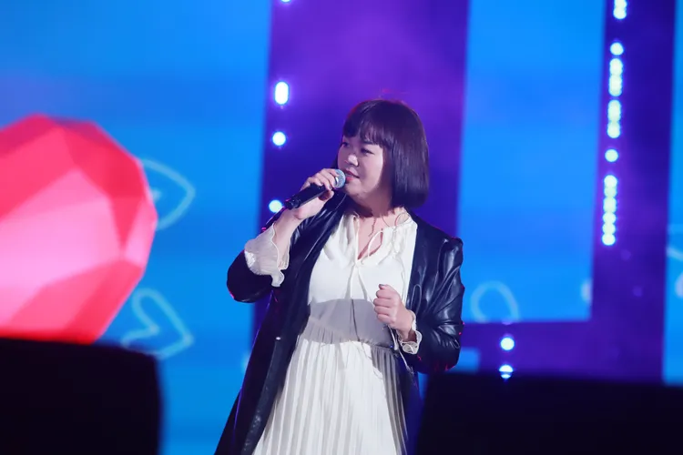 吉那罐子楊淑喻被讚客語RAP超強。民視提供