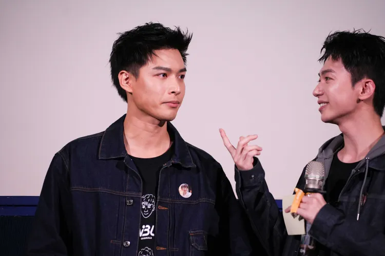 黃丞邦感動落淚。三立提供