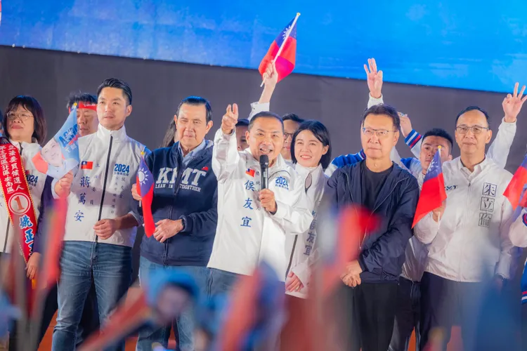 侯友宜猛攻民進黨賴清德。侯友宜競總提供