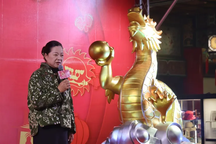 知名藝術家彭力真。林林攝