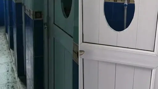 工廠廁門全挖大洞「看員工拉屎」　誇張！為防堵如廁滑手機