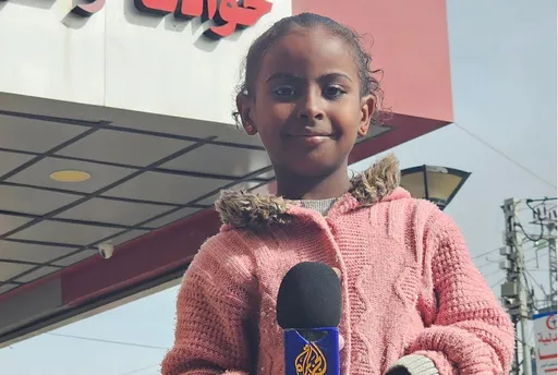 加薩9歲戰地小記者記錄逃生經歷 吸引64萬粉絲