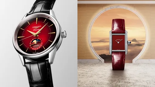 龍年錶｜浪琴首推新年生肖錶　與卡地亞一同「紅得喜氣」