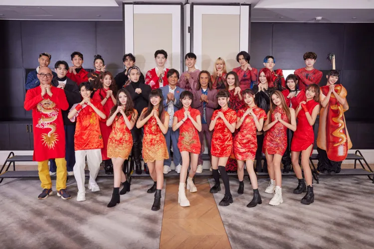 華研國際舉辦尾牙，旗下眾星齊聚一堂。華研國際提供