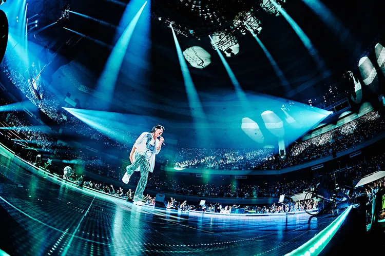 福山雅治使用360度全景鏡頭拍攝。威視電影提供