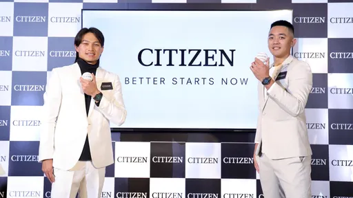 拿莫.伊漾「王子風」挺CITIZEN 與隊友徐若熙不比球技比時尚