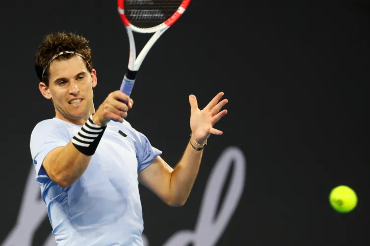 美網前冠軍提姆今天在澳洲布里斯本國際網賽首輪，遭納達爾拍落。美聯社