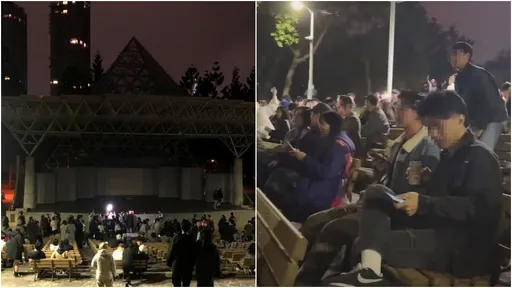 詭異!大安森林公園「逾百人哭著跨年」 原因曝光