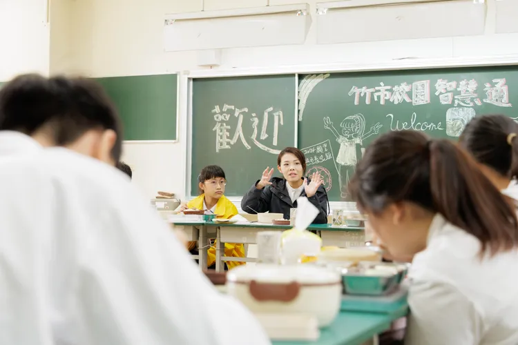 高虹安分享市府在教育面向上的成果與未來展望。新竹市府提供