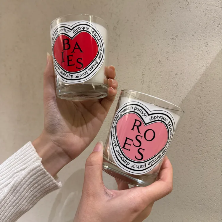 Diptyque 2024情人節限量版香氛蠟燭，190g*2／4300元。張家玲攝
