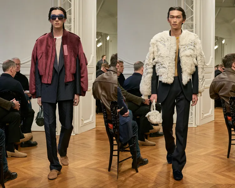 GIVENCHY 2024秋冬男裝秀。品牌提供