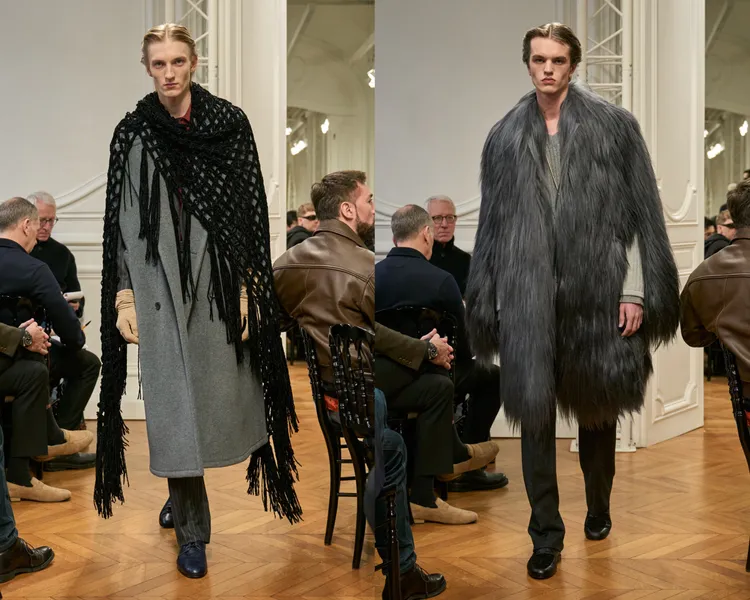 GIVENCHY 2024秋冬男裝秀。品牌提供