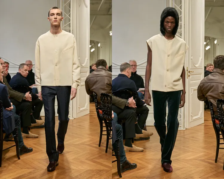 GIVENCHY 2024秋冬男裝秀。品牌提供