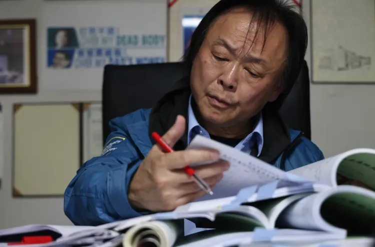 王世堅被太太告誡diet or die。林林攝