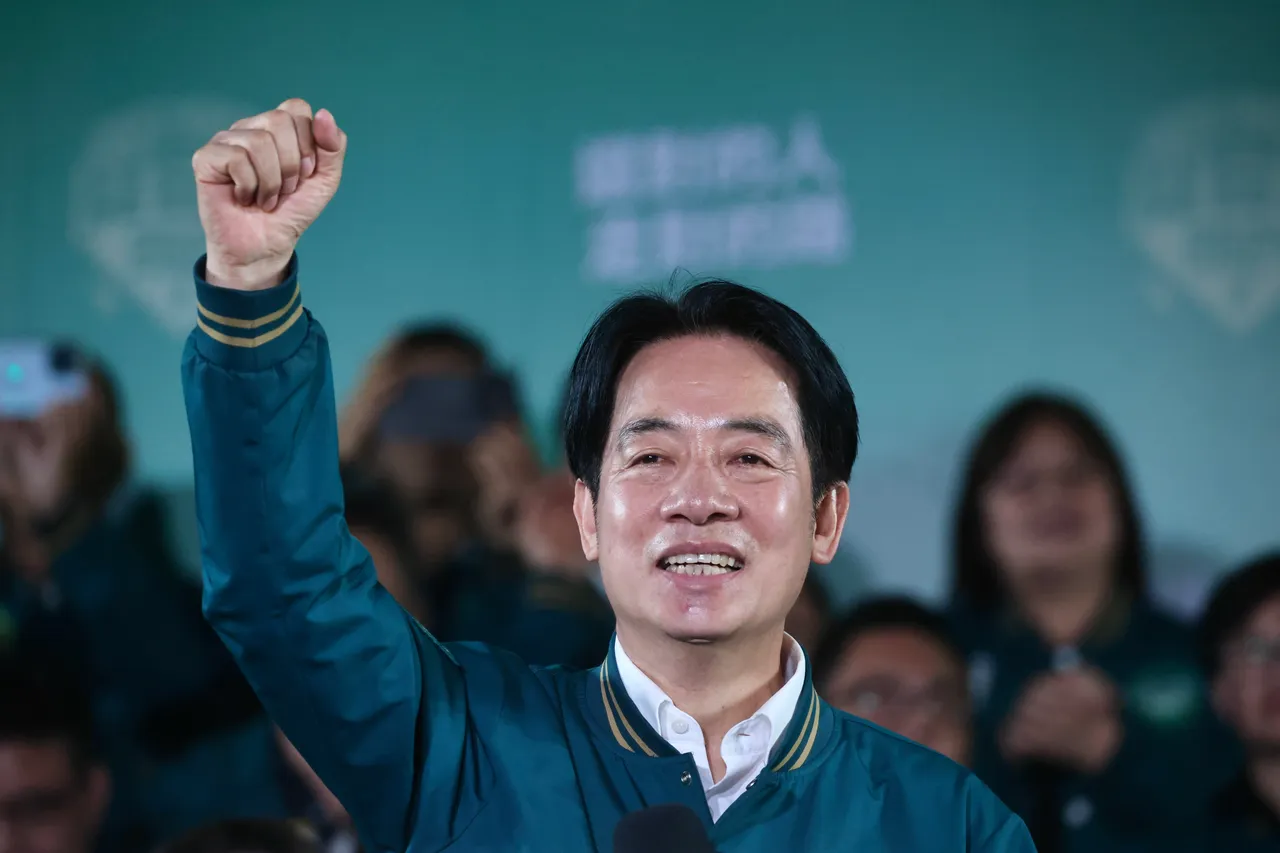 民進黨總統候選人賴清德宣布當選中華民國第16任總統。林林攝