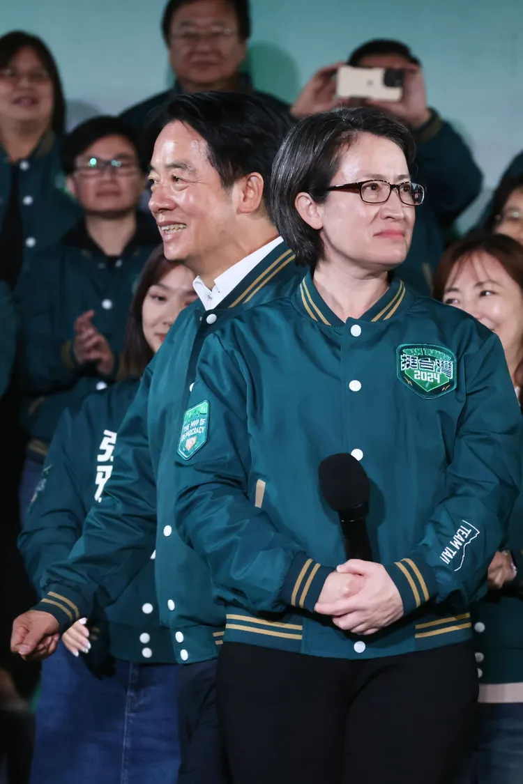 賴清德和蕭美琴將擔任中華民國第16任正副總統。林林攝