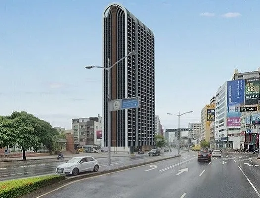 京城規劃該案屬超高宅，目前銷售時程未定。高市都發局提供