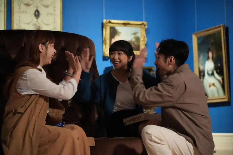 玩家組隊解謎，充滿互動樂趣。館方提供 