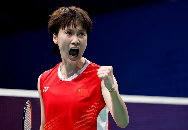 陳雨菲。資料照片（新華社）