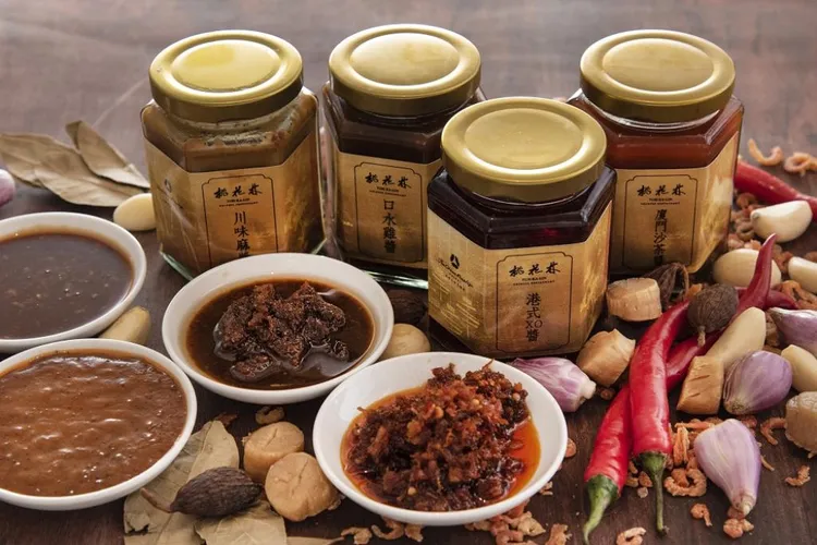 桃花林中餐廳的「極品手工臻味禮盒」售價1388元。業者提供