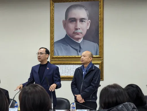 衝著傅崐萁？朱立倫直白說了：不許金錢交換　「給我一個院長韓國瑜」