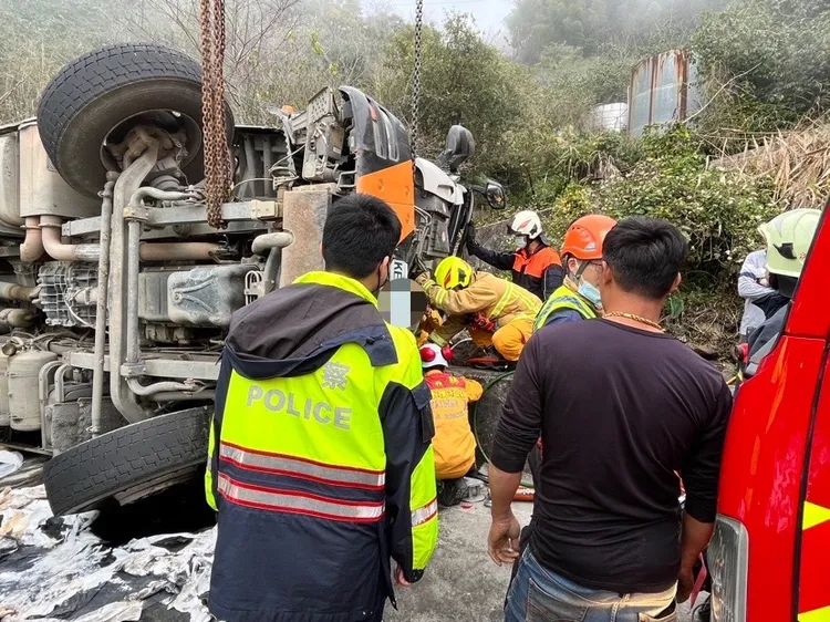 中埔警方獲報到場。警方提供