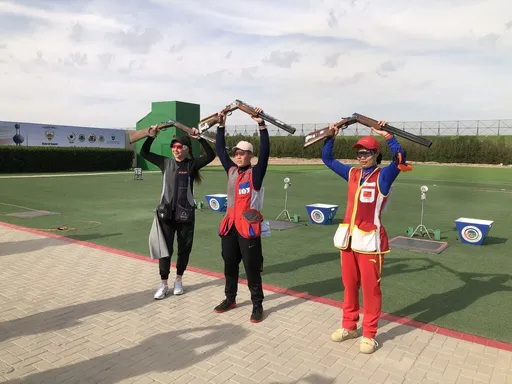 劉宛渝不定向飛靶射進巴黎奧運!台灣第19張門票到手