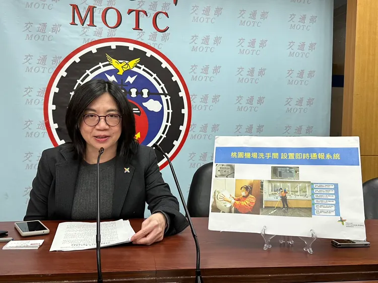 機場公司總務處處長謝懷慧。陳怡文攝