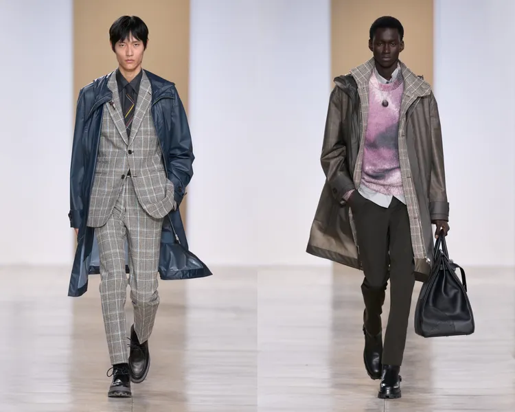 愛馬仕2024秋冬男裝秀。品牌提供