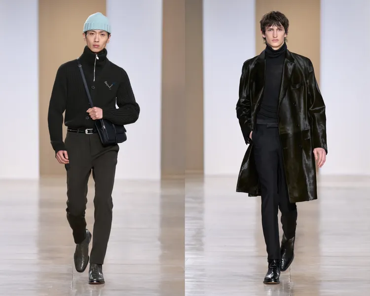 愛馬仕2024秋冬男裝秀。品牌提供