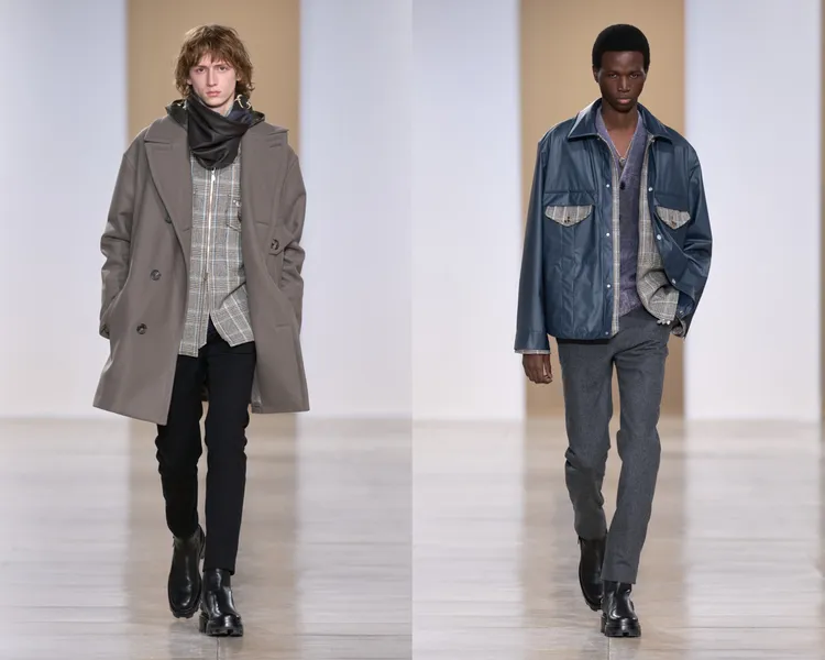 愛馬仕2024秋冬男裝秀。品牌提供