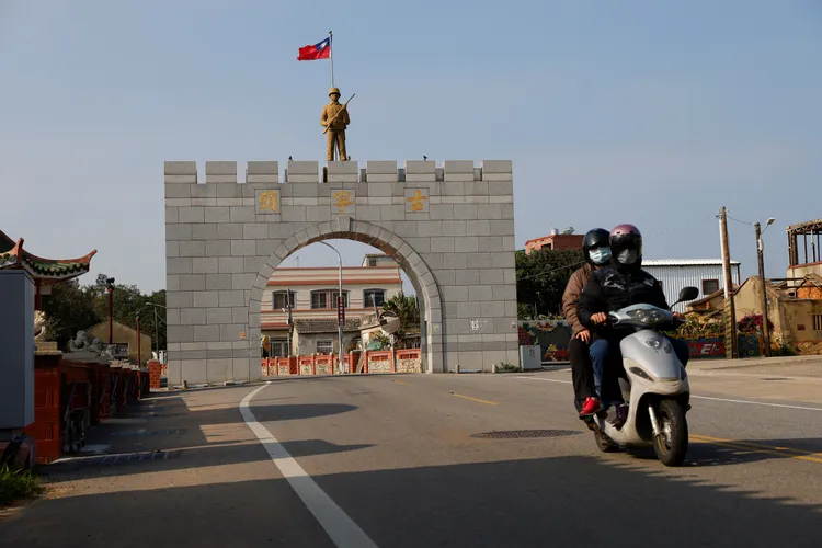 金門街景。路透