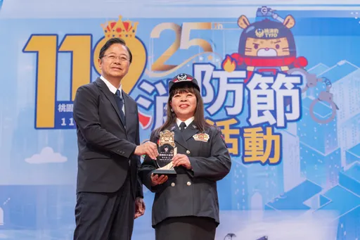 表揚50位績優消防人員 張善政:持續提升消防設備守護市民安全