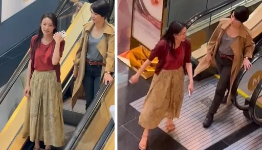 舒淇、李心潔泰國逛街被捕獲！飄逸長裙 vs.風衣酷姊
