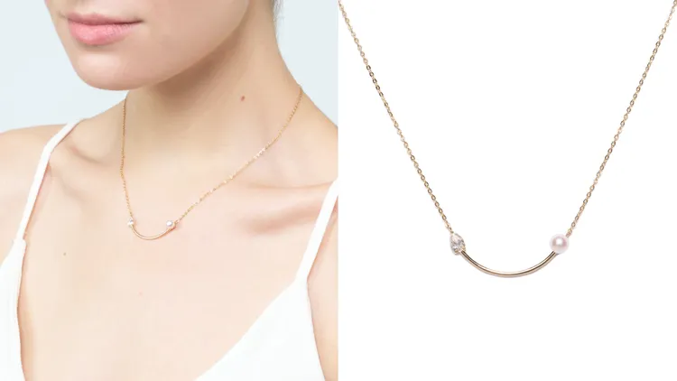 從容微笑珍珠項鍊，5200元。品牌提供