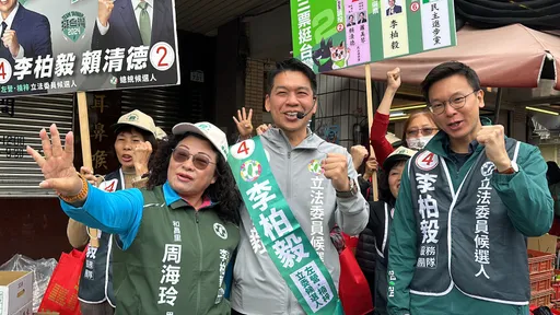 高雄左楠「地毯式」拼陸戰 李柏毅曝勝選關鍵:對自己有信心