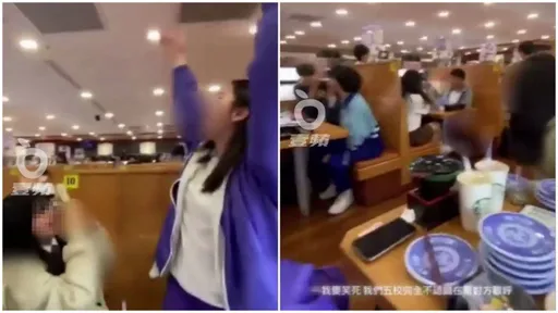 寒假「猴子」出籠!5校高中生大鬧藏壽司 目擊者罵爆:以為進動物園