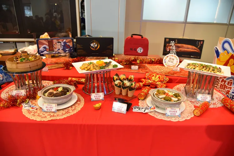 雲林鰻魚結合在地食材，變身為一道道美味鰻魚料理。雲林縣府提供