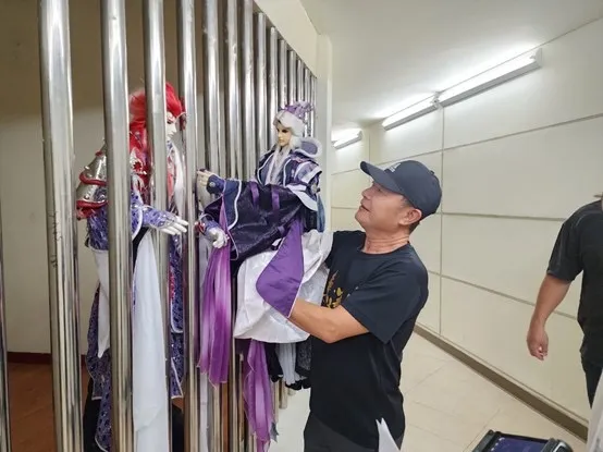 拍攝過程。翻攝畫面