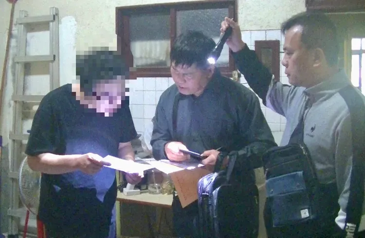 警方日前拘捕車手到案。市刑大提供