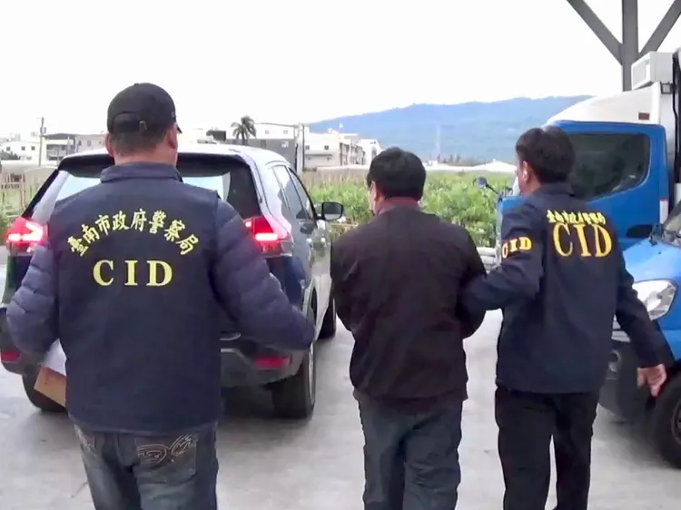 總計有7嫌落網。市刑大提供