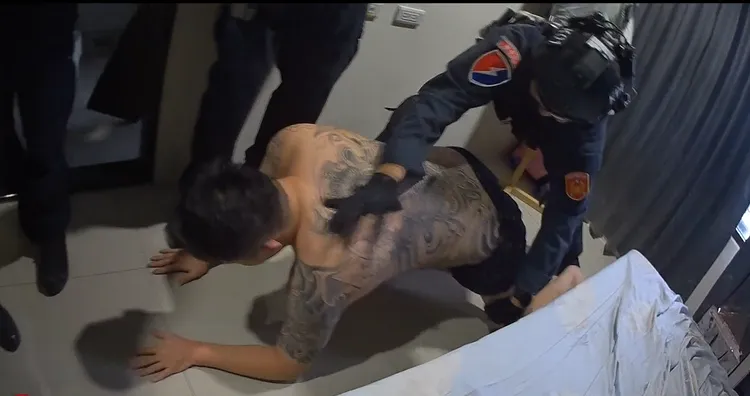 林姓主嫌為新竹地區的幫派分子。民眾提供