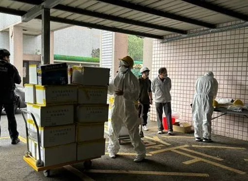 毒品運送。翻攝畫面