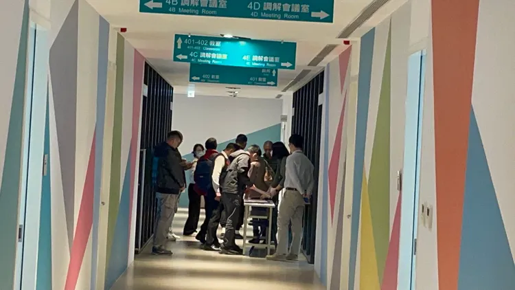 勞資協商。張沛森攝