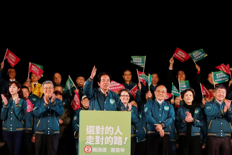 美國學者預期民進黨會因柯文哲流失年輕選票。圖為民進黨總統候選人賴清德。路透社